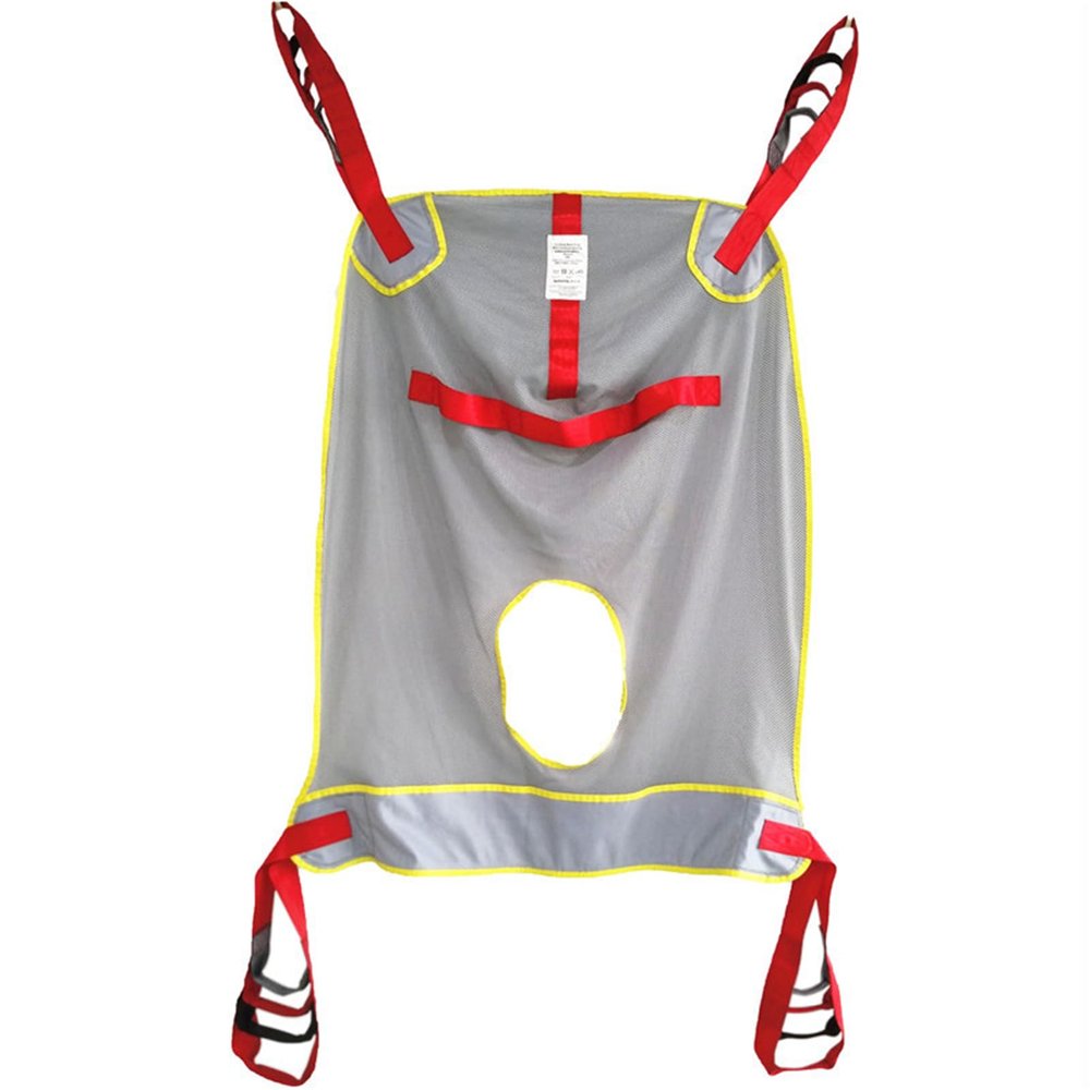 Four-Point Mesh Patient Transfer Sling for Bariatric Patients
