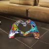 Heart Hands Sculpture, Colorful Graffiti Love Gesture Ornament view 3