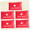 Oxford Fabric First Aid Bags, Red, 5-Pack view 2