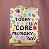 Gzrlyf Today Is a Core Memory Day Makeup Movie Fans Inside O Cosmetic Bag, Gz – Today Is Tote Bag, Medium view 4
