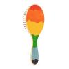 Wooden Hair Brush, Rainbow Line, Paddle Brush for Fine Hair view 1