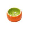 Hamster Food Bowl with Fruit Design, Ceramic Bowl for Small Animals view 1
