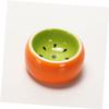 Hamster Food Bowl with Fruit Design, Ceramic Bowl for Small Animals view 2