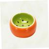 Hamster Food Bowl with Fruit Design, Ceramic Bowl for Small Animals view 3