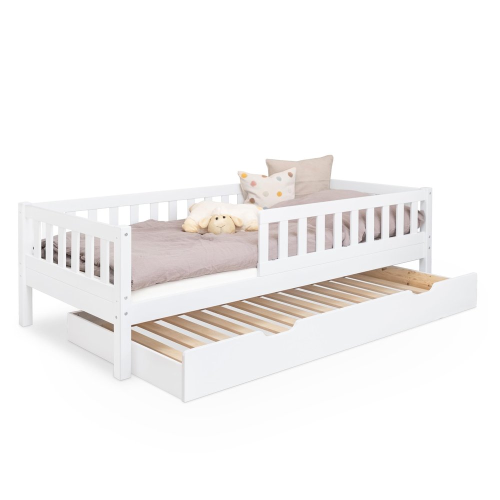 Ehrenkind Lille Children's Bed 90 x 200 cm, White