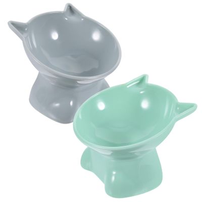 HAPINARY Elevated Cat Bowls - 2 Pack