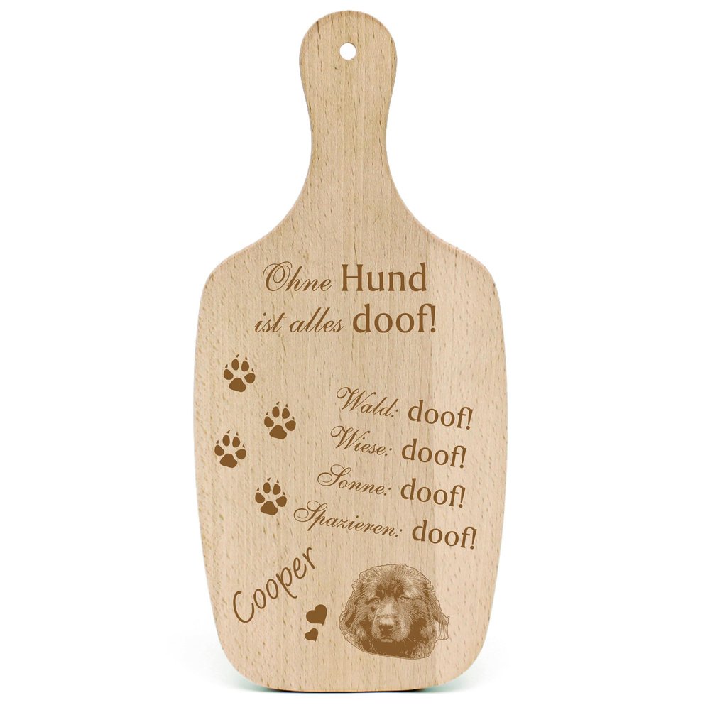 DEKOLANDO Decorative Dog Sign, Serra de Estrela Mountain Dog Gift