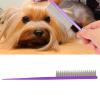 Dog Grooming Comb with Long and Short Teeth view 4