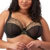 Elomi Women's Teagan Underwire Bra, Black/Almond, 70L view 1
