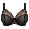 Elomi Women's Teagan Underwire Bra, Black/Almond, 70L view 3