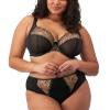 Elomi Women's Teagan Underwire Bra, Black/Almond, 70L view 4