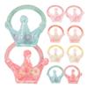 Hohopeti 10-Pack Elastic Hair Ties with Crown for Dogs view 1