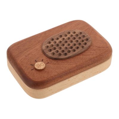 TOYANDONA Wooden Keepsake Box for Baby Teeth and Hair