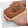TOYANDONA Wooden Keepsake Box for Baby Teeth and Hair view 2