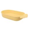 BCOATH Parrot Bath - Yellow Plastic Bird Bath view 1