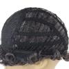 Men’s Natural Heat-Resistant Cosplay Wig, Black and Gray Mix view 2