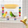 Sosoport Carrot-Shaped Plastic Parrot Bird Bath view 4