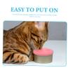 CIYODO 2-Pack Silicone Lids for Cat Food Cans view 4