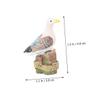 CIYODO 3-Piece Mini Bird Aquarium Decoration view 2
