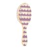 Wooden Paddle Hair Brush for Women, Massage Brush, Simple Geometric Design (1) view 1