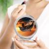 NWTRJ Portable Folding Travel Makeup Mirror with 1x and 2x Magnification view 4