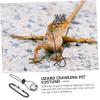 CIYODO Reptile Cosplay Crown and Necklace Set view 3
