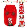 Wapiti Christmas Costume for Dogs and Cats, Festive Outfit, Gift XL view 1