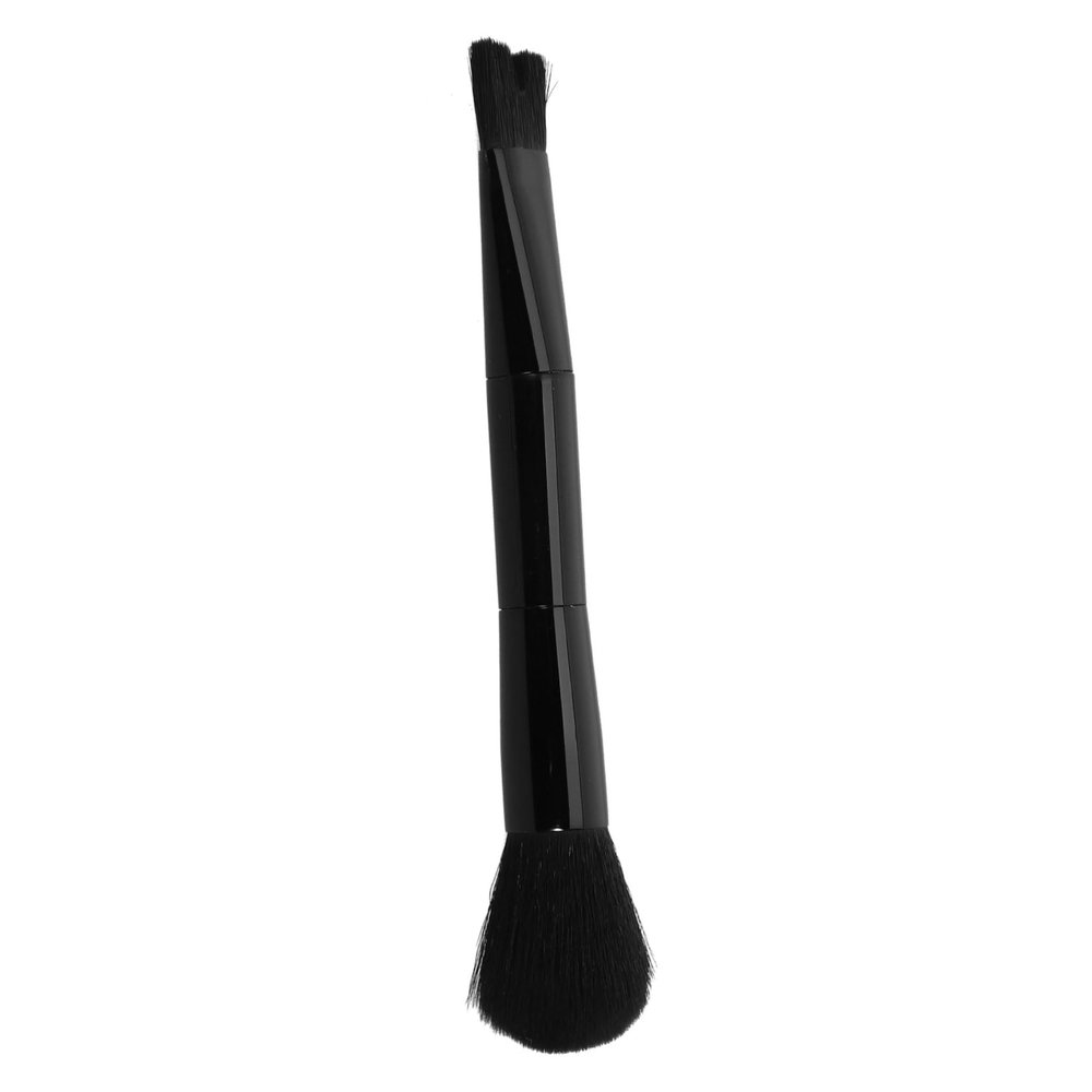 U-Shaped Double-Ended Nose Contour Brush, Black