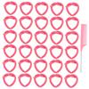 minkissy 1-Piece Curling Iron Set, Hair Rollers and Curl Formers, Portable, for Short Hair, Pink view 1