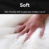 SULQING Sheepskin Wheelchair Seat Cushion, Genuine Lambskin, Soft Wool, Low-Odor, 45 x 45 cm view 3