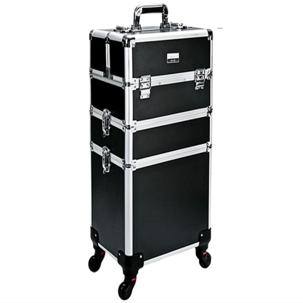 Professional Rolling Makeup Case and Salon Trolley for Hairdressers