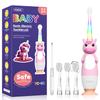 YUNCHI K3 Electric Toothbrush for Kids (0-6 Years) - Pink Unicorn view 1