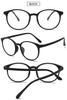VEVESMUNDO Photochromic Progressive Reading Glasses with Blue-Light Filter, 2-Pack, Black, +2.5 view 3
