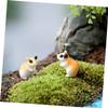 10 Small Resin Hamster Decorations for Gardens and Bonsai view 2