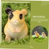 10 Small Resin Hamster Decorations for Gardens and Bonsai view 3