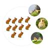 10 Small Resin Hamster Decorations for Gardens and Bonsai view 4