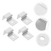 BESPORTBLE 4-Piece Stainless Steel Aquarium Glass Lid Support Racks view 4