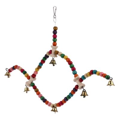 VILLFUL Parrot Rotating Swing Toy
