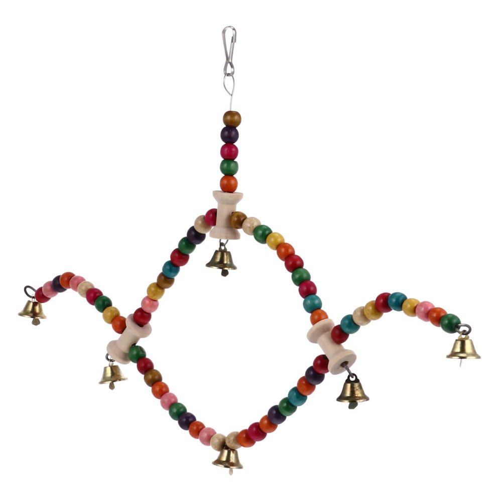 VILLFUL Parrot Rotating Swing Toy
