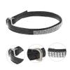 LIFKOME Removable Rhinestone Shoe Straps for High Heels, 1 Pair, Black view 4