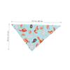 ORFOFE Baby Triangular Cotton Bibs, Pack of 5, for Newborns view 2