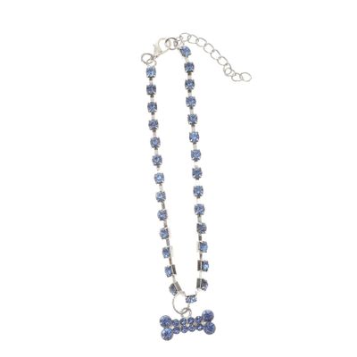 VILLFUL Adjustable Rhinestone Dog Collar