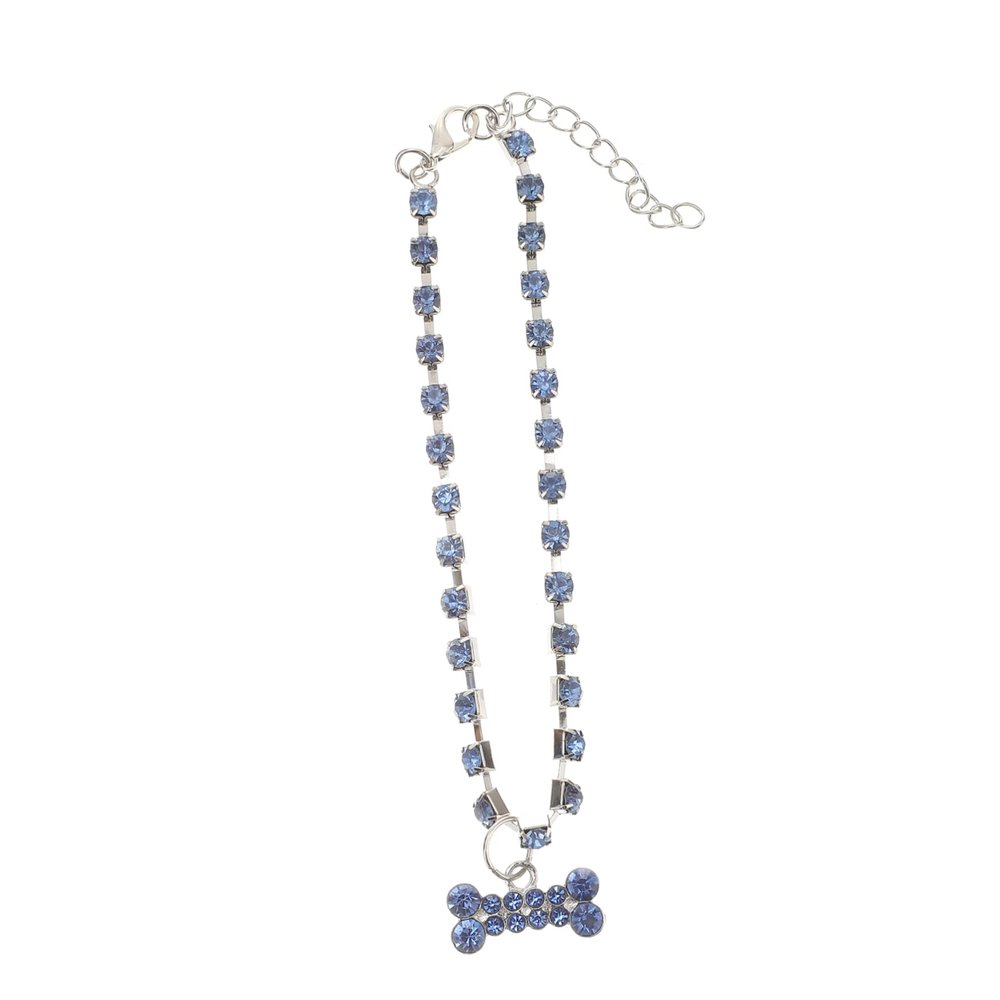 VILLFUL Adjustable Rhinestone Dog Collar