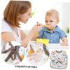UPKOCH Colorful Cotton Bibs for Newborns, 100 cm, Long-Sleeved view 3