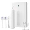 Wave Electric Toothbrush, Oscillating & Vibrating Sonic Toothbrush for Adults with 3 Brush Heads, IPX7 Waterproof, Magnetic Rechargeable Travel Toothbrush view 1