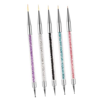 Nail Art Dotting Pens, 5-Piece Double-Ended Set