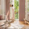 Beydodo Blackout Curtains, 2-Piece Set, Pink, 132 x 244 cm view 2