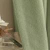 Beydodo Green Blackout Curtains with Grommets, 102 x 138 cm, 2-Piece Jacquard Set view 4