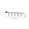 Happyyami Aquarium Air Regulator, Adjustable Air Pump Valve with Copper-Chrome-Plated Distributor Tube view 3