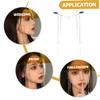 Silver Water-Droplet Alloy Hair Clip, 1 Pc. view 2